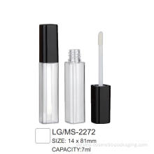 Plastikkosmetischer quadratischer Lipgloss/Mascara -Behälter